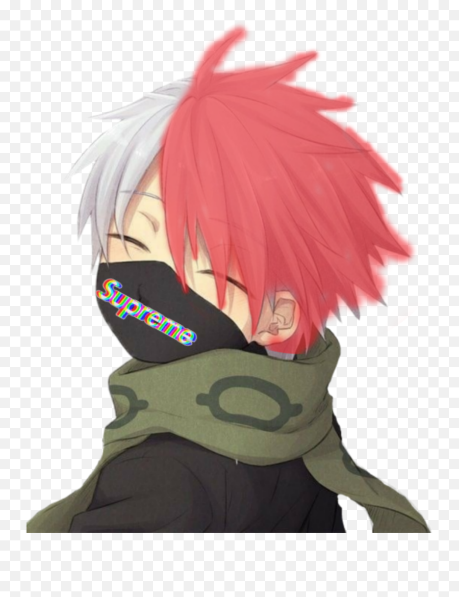 Kakashi Supreme Sticker - Kakashi Supreme Emoji,Kakakhi Backgrounds With Emojis