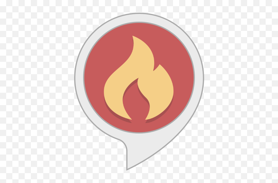 Amazoncom Get Burned Alexa Skills - Icon Flame Circle Png Emoji,(wantlove) Emoticon