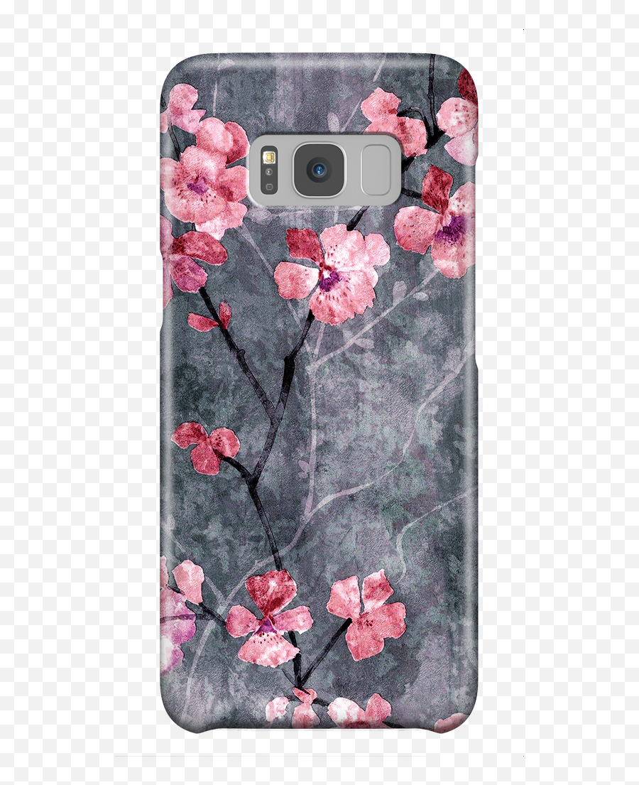 Cherry Blossom Slate - Samsung Galaxy S8 Samsung Galaxy Phone Cases Cherry Blossom Emoji,Samsung Galaxy S8 Search Emojis