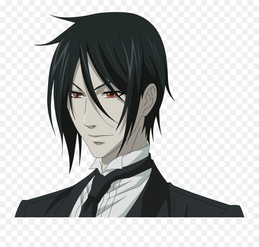 Pin - Draw Sebastian From Black Butler Emoji,Sebastian Emoticons Black Butler