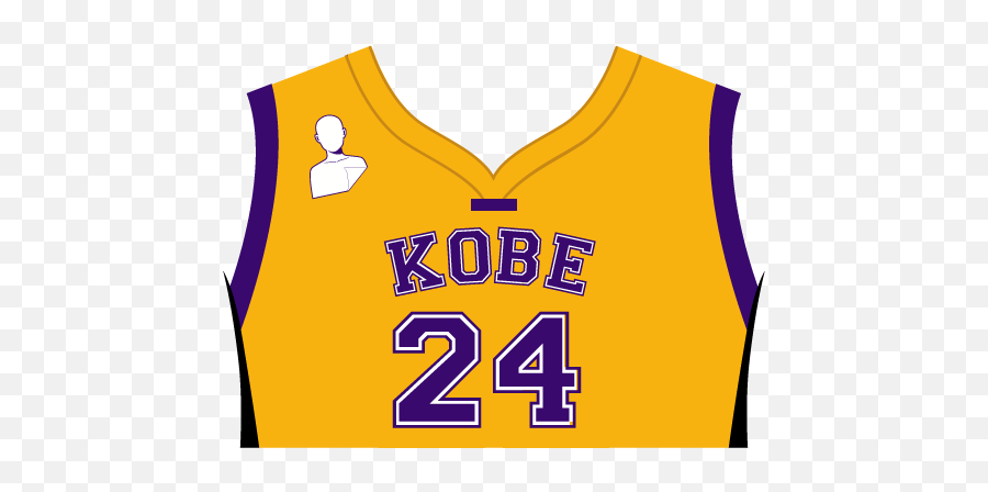 Kobe Bryant Jersey - Sleeveless Emoji,Avatar Diversity Emoji