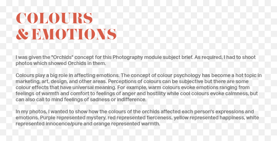 Colours U0026 Emotions U2014 Photography On Behance - Public Relations Emoji,Emotions Of Red