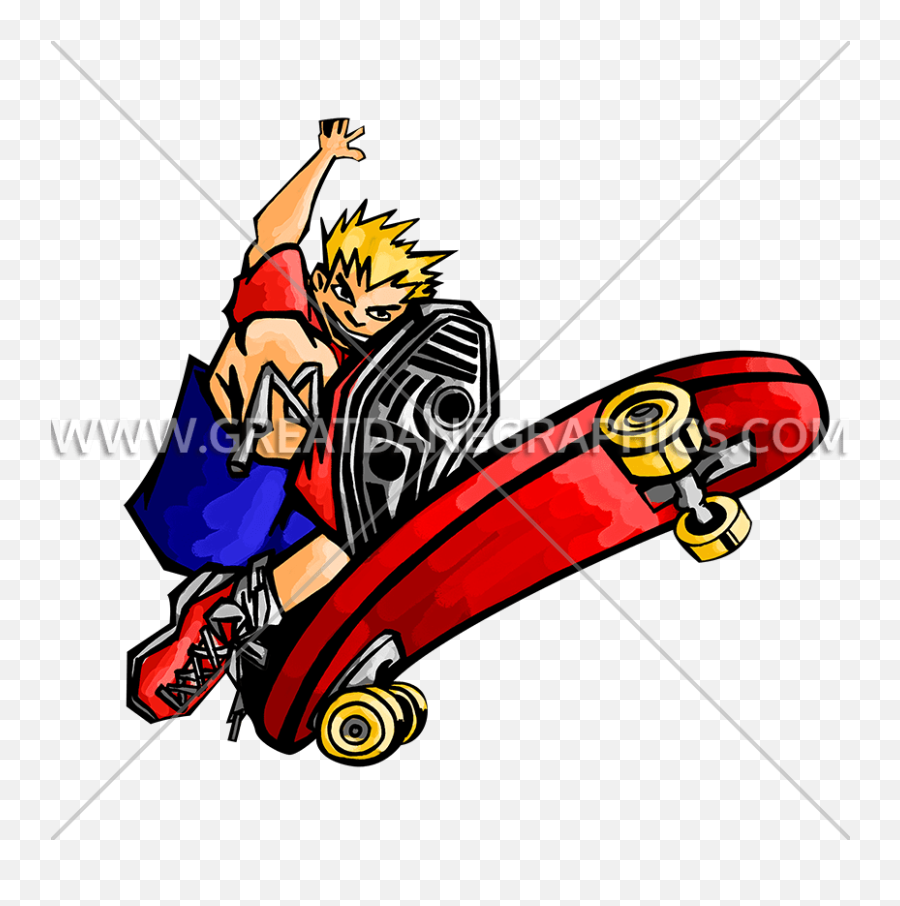 Skate Clipart Pdf Skate Pdf Transparent Free For Download - Skateboard Flipped Cartoon Emoji,Skateboard Emoji