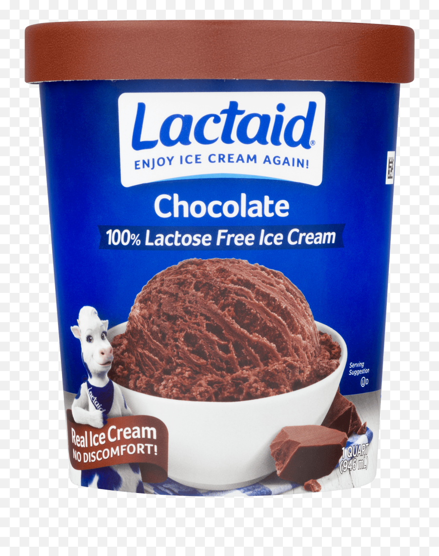 Lactaid Lactose Free Ice Cream - Lactaid Ice Cream Emoji,Ice Cream Emoji Changing Pillow