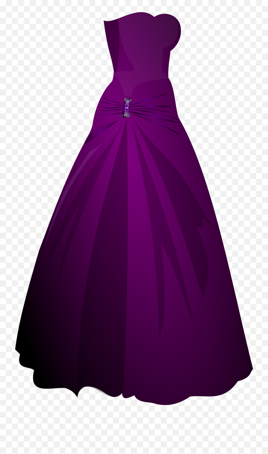 Clip Art Girl In Blue Dress Clipart - Clipart Suggest Purple Dress Clipart Emoji,Emojis Dress For Girls