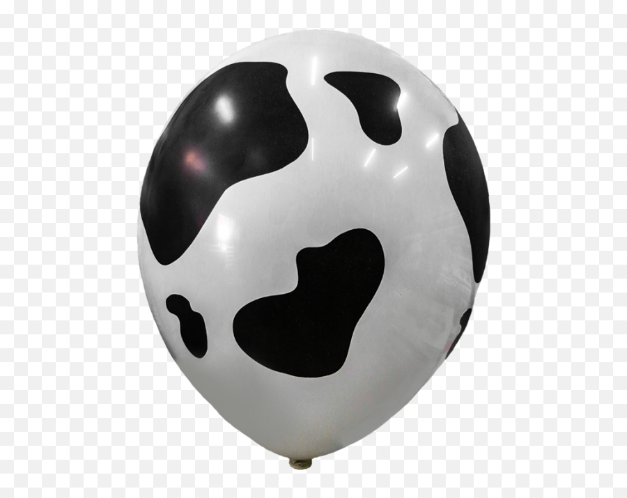 Globos Vaca Impresos 360 Blanco - Globos Estampados De Vaca Emoji,Emojis Whatsapp Vaca