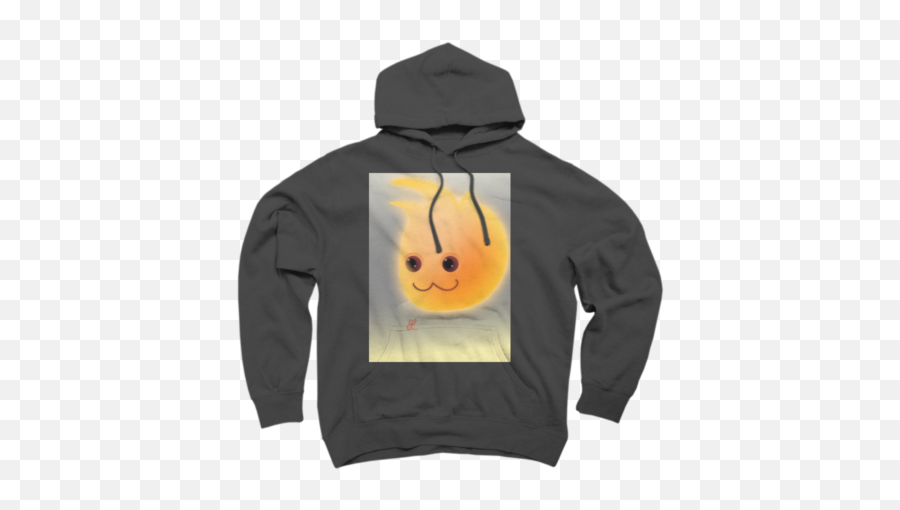 New Fire Pullover Hoodies Design By Humans Emoji,Emoticon Thunderbird