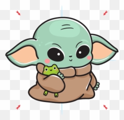 How To Draw Baby Yoda - Kawaii Art Easy Step By Step Guide Emoji,Yoda All Emotion The Future Is