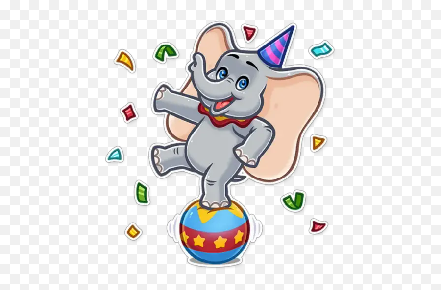 Sticker Maker - Dumbo Emoji,Dumbo In Emojis