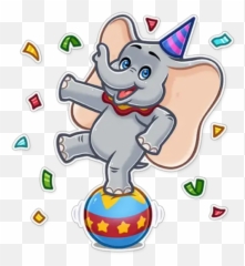 Sticker Maker - Dumbo Emoji,Dumbo In Emojis