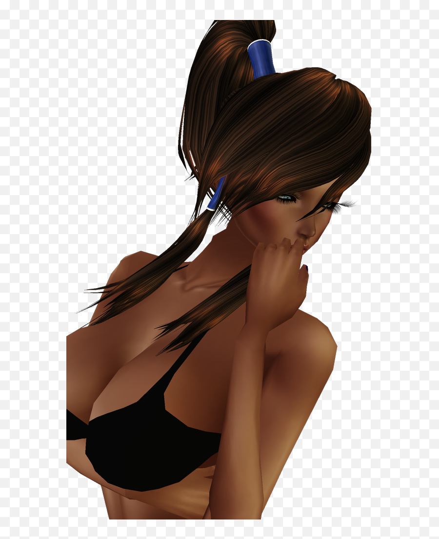 New Korra Renders - Ponytail Emoji,Imvu Emoji