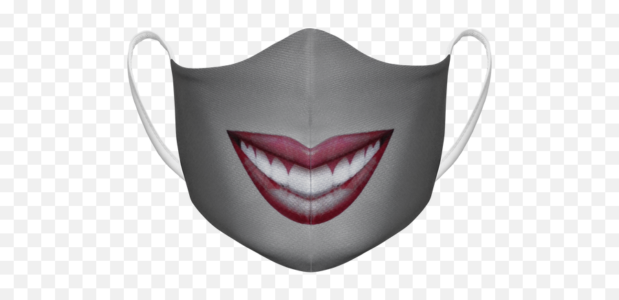 Athletic Knit Reusable Sublimated Fabric Face Mask Face Emoji,Guess The Emoji Lips Message Ear