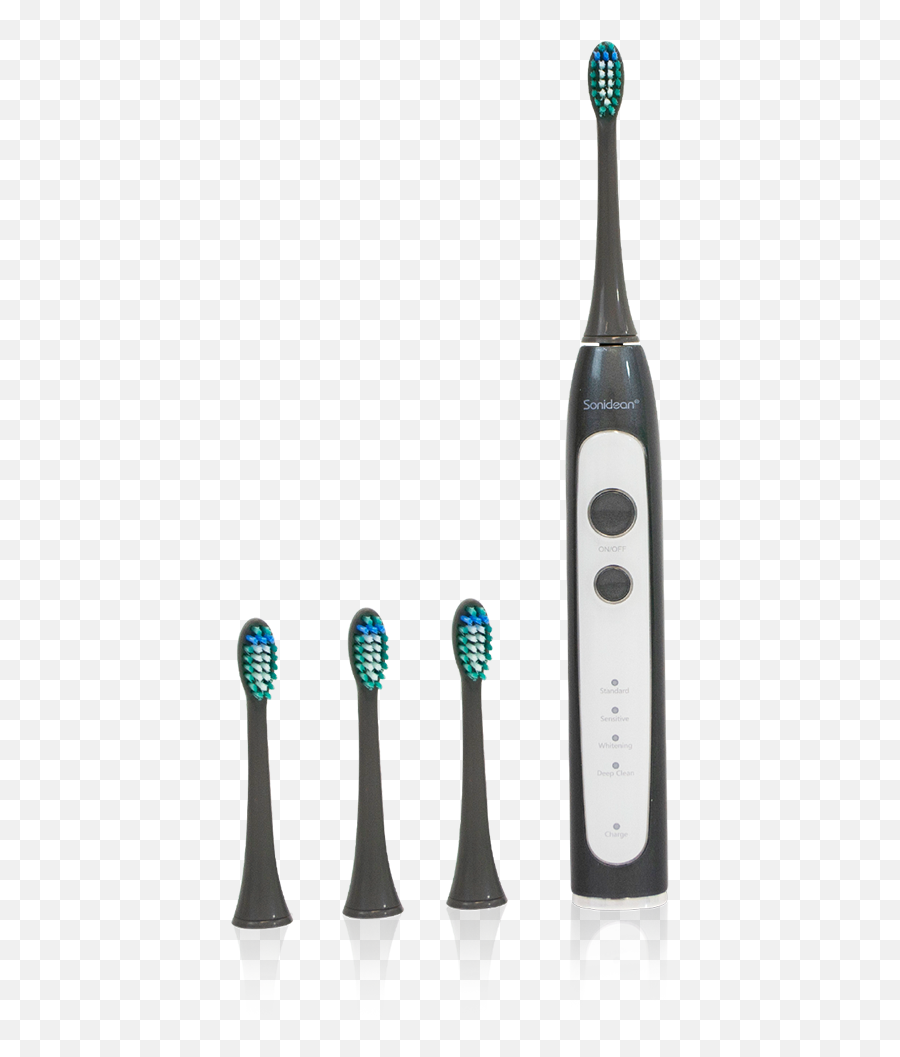 Soniclean Pro 4800 Rechargeable Toothbrush 4 Brush Heads Emoji,Battery Black Emoji