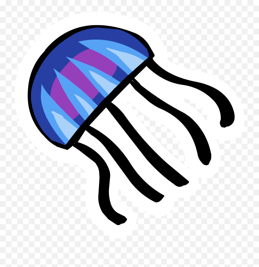 Jellyfish Pin Club Penguin Wiki Fandom Emoji,Jellyfish Emoji