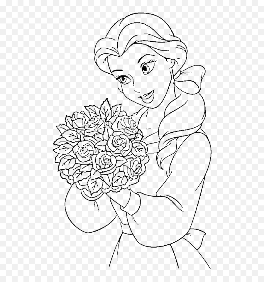 Coloring Pages Of Feelings - Colour In Belle Beauty And The Beast Emoji,Emotions Coloring Sheets