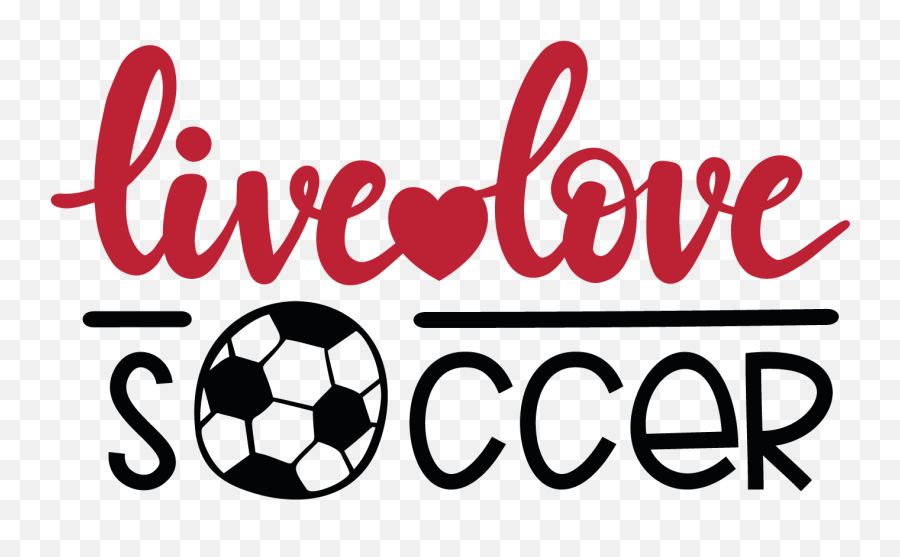 Live Love Soccer Custom Window Decal - Soccer Mom Clipart Red Emoji,Soccer Mom Emoji