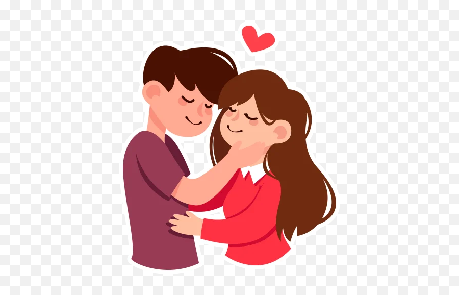 Wastickerapps Cute Love U2013 Apps On Google Play - Couple Image D Amour Emoji,Old Couple Emoji