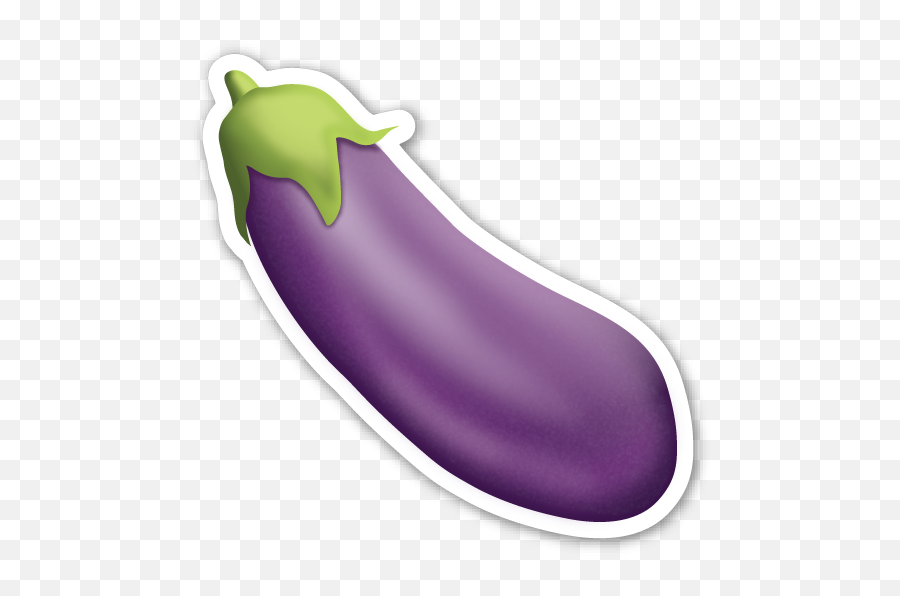 Emoticones Emoji - Eggplant Emoji Sticker,Emojis De Wpp