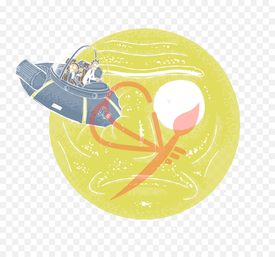 Download Hd Rick Y Morty To The Moon - Boat Emoji,Rick And Morty Emojis