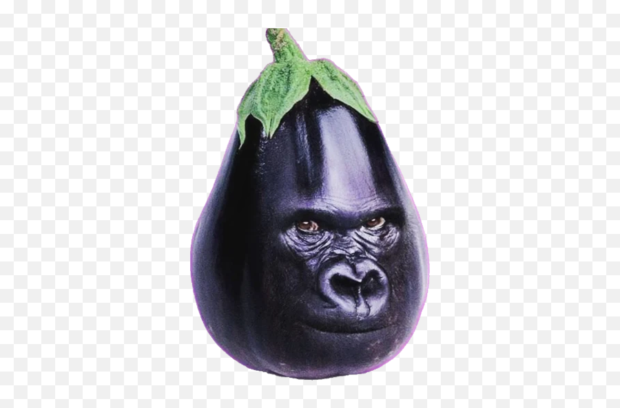 Chanema - Monke Eggplant Emoji,Redlettermedia Emoji Movie