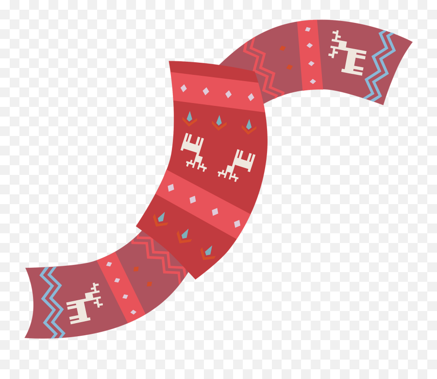 Christmas Scarf Clipart Free Download Transparent Png - Christmas Scarf Transparant Emoji,Christmas Emoji Clipart