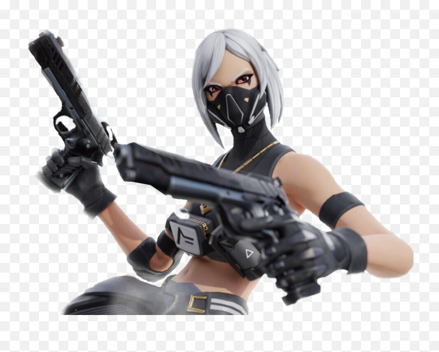 Hush Fortnite Sticker By - Hush Skin Fortnite Png Emoji,Hush Emoji