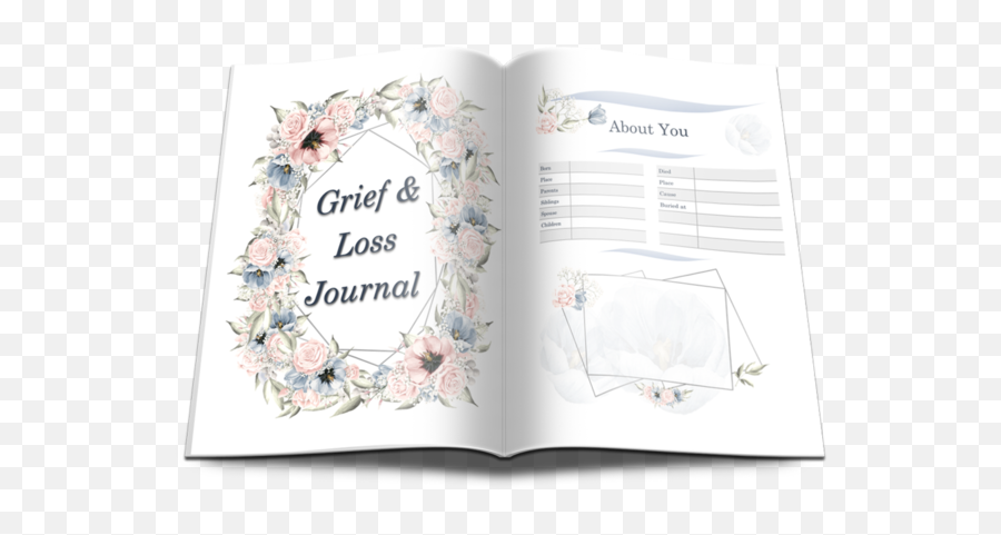 Grief And Loss Journal - Document Emoji,Cool Emotion Worksheets And Ournal Pages