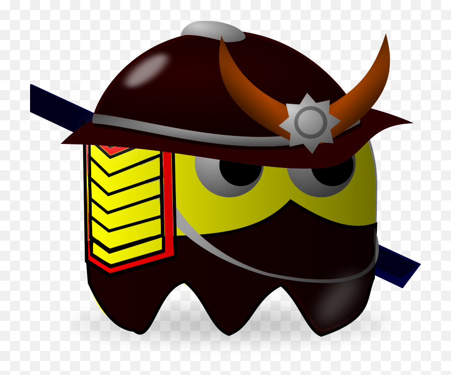Free Clip Art Padepokan Samurai Sensei By Dias - Samourai En Cartoon Emoji,Facebook Emoticon Nigiri