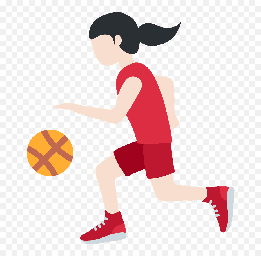 Light Skin Tone Emoji - Transparent Girl Running Gif,Rose Ball Emoji
