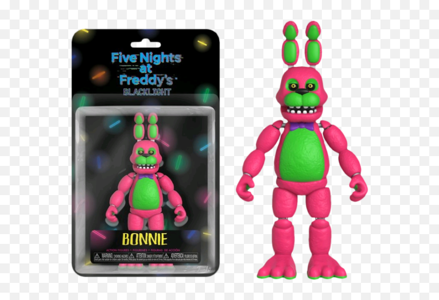 Fnaf Funko Blacklight Action Figure - Fnaf Blacklight Bonnie Emoji,The Emoji Movie Rare Action Figures