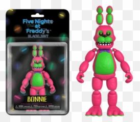 Fnaf Funko Blacklight Action Figure - Fnaf Blacklight Bonnie Emoji,The Emoji Movie Rare Action Figures