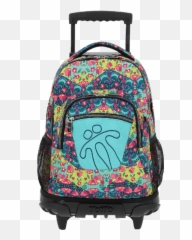 Mochila Con Ruedas Totto Ma03eco006 - Mochilas De Ruedas Marca Totto Emoji,Emoticon Perdido Con Mochila