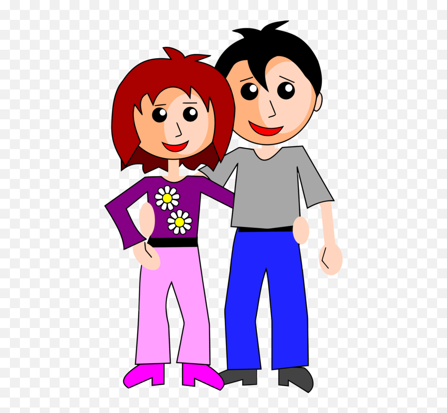 Emotionartpeople Png Clipart - Royalty Free Svg Png Clip Art Couple Emoji,Emotion People Happy