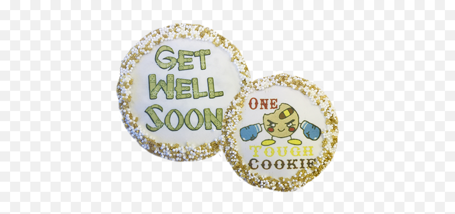 Get Well U2013 Wwwbrookiescookiesnyccom - Happy Emoji,Old Fashioned Emoticon For Get Well Soon