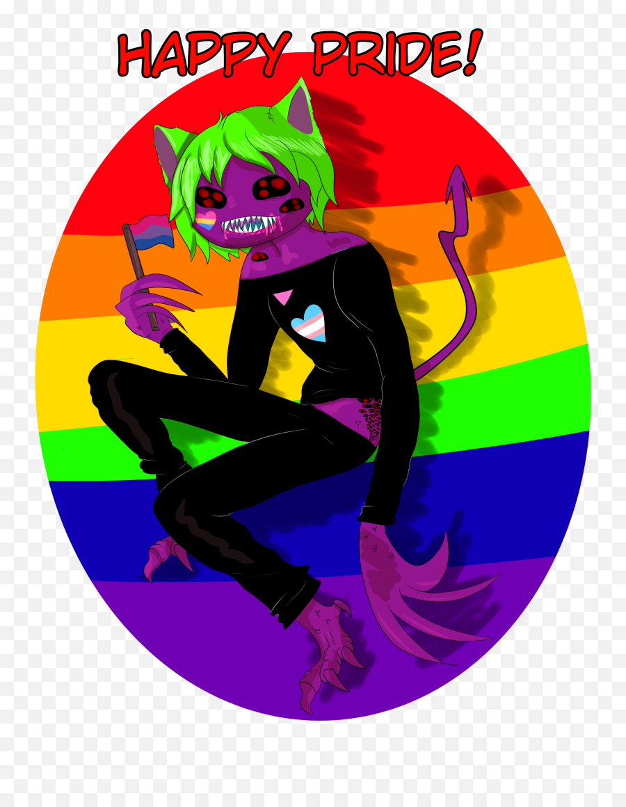 Searching For U0027pansexualu0027 - Fictional Character Emoji,Chibi Vamire Emotion Attraction