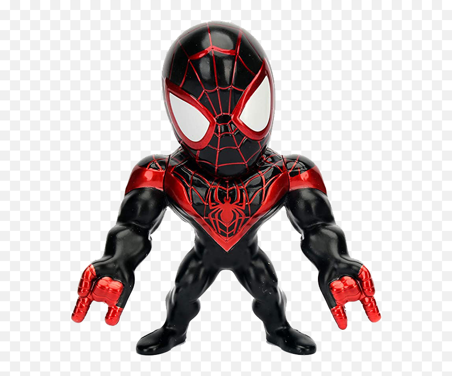 Spiderman Miles Morales Diecast Metal Figure - Spiderman Metal Die Cast Emoji,Spiderman Emoticons