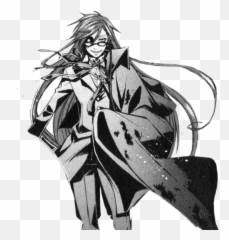Grell Kuroshitsuji Sticker - Grim Reaper Black Butler Manga Emoji,Grell Sutcliff Emojis