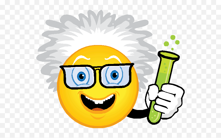 Emoji Clipart Science - Science Fair Clip Art,Science Emoji
