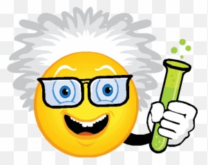 Emoji Clipart Science - Science Fair Clip Art,Science Emoji