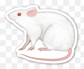 Emoji Sticker Pack - White Rat Emoji Png,Emoticon De Rata