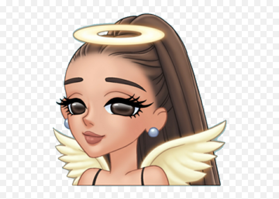 Pin Di Ariana Grande - Arimoji Angel Emoji,Ariana Grande Emoji