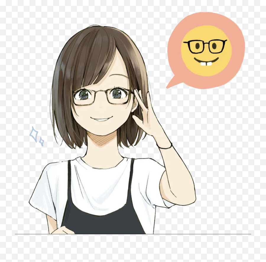 Anime Animetyan Tyan Cute Sticker By - Anime Emoji,Anime Transparent Emoticon