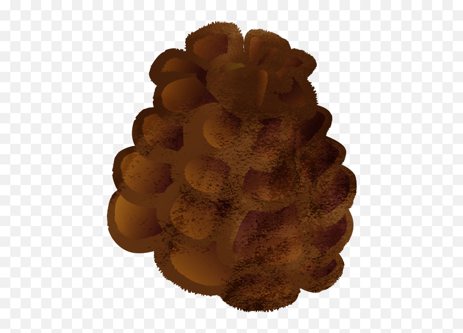 Pinecone - Curly Emoji,Pine Cone Emoji Png