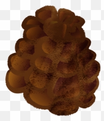 Pinecone - Curly Emoji,Pine Cone Emoji Png