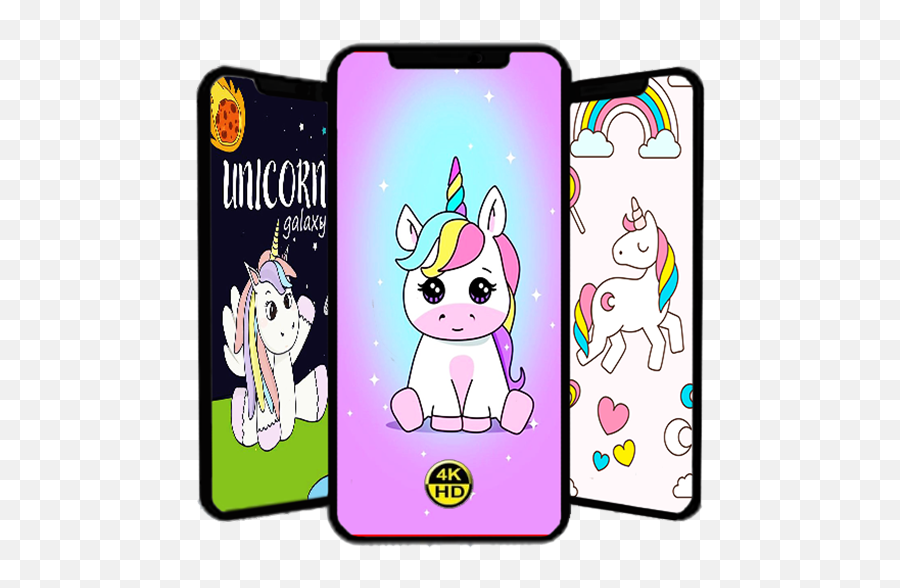 Updated Cute Unicorn Wallpaper Hd Apk Download For Pc - Fictional Character Emoji,Subscribe Button With Unicorn Emojis On It