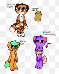 Redrew Old Ocs - Dot Emoji,Angry Emotion Tiger Dolls