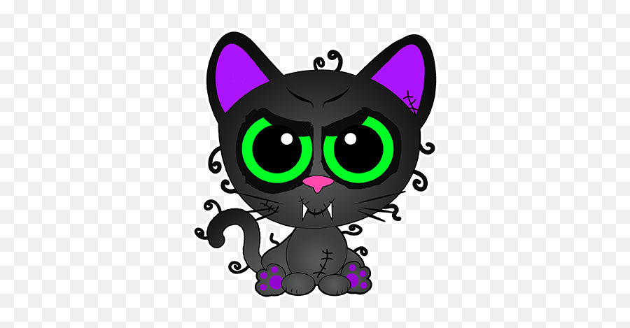 Timmy Kitten By Luis Maldonado - Dot Emoji,Kitten Emoticons