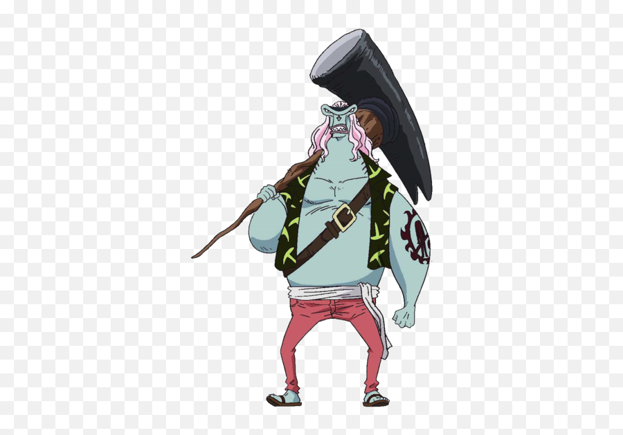 One Piece Fish - Man Island Characters Tv Tropes One Piece Dosun Png Emoji,Animated Emoticon Punish Hammer Oneself