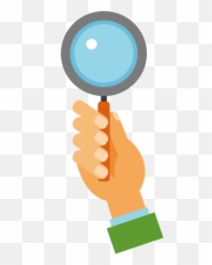 Clipart Computer Magnifying Glass - Hold Magnifying Glass Clipart Png Emoji,Emoji Girl Magnifying Glass Earth