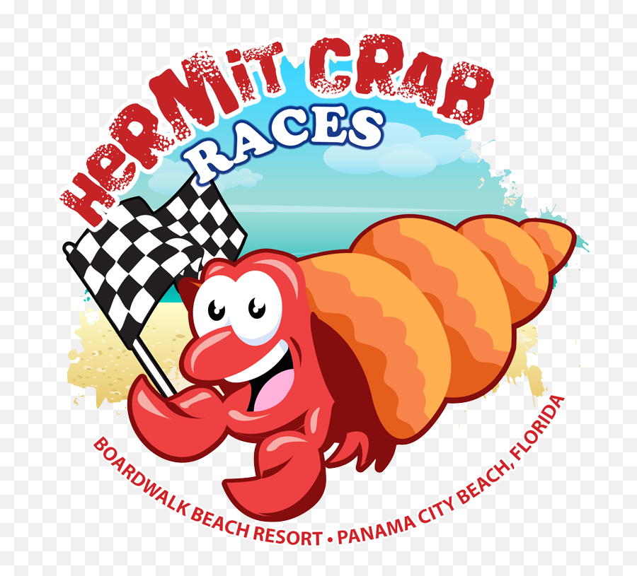 Crab Race Logo Sticker Boardwalk Emoji,Best Boardwaslk Emojis